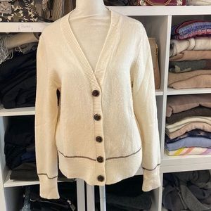 GANNI wool cardigan size M